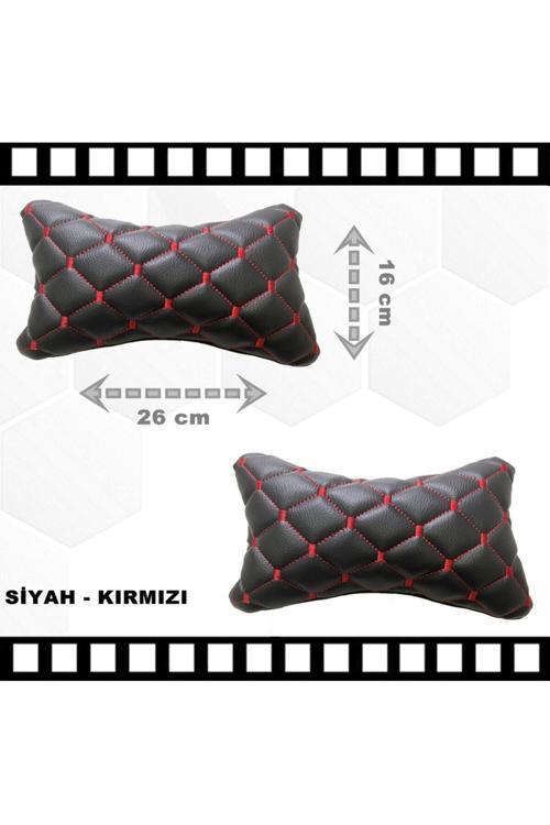 Hyundai Getz 2002-2011 Arası Oto Koltuk Boyunluk Suni Deri Ve Jarse 2 Adet