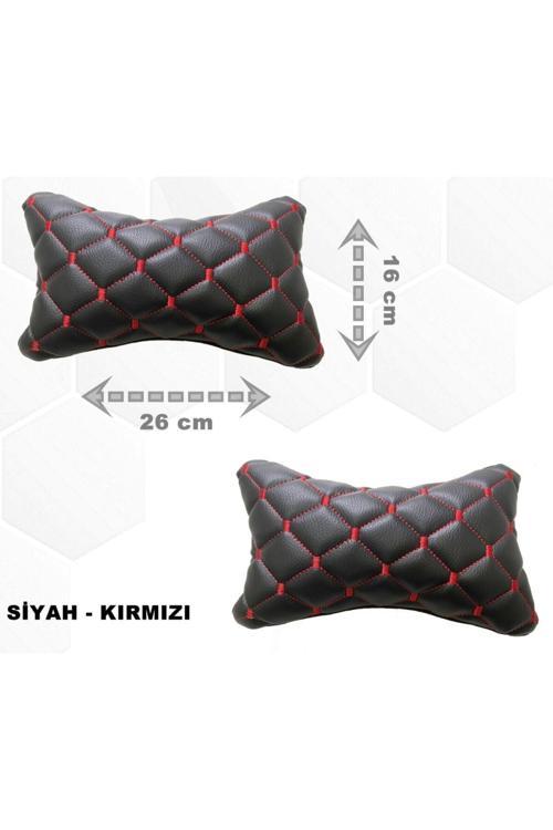 Vw Passat B6 2005-2010 Arası Oto Koltuk Boyunluk Suni Deri Ve Jarse 2 Adet