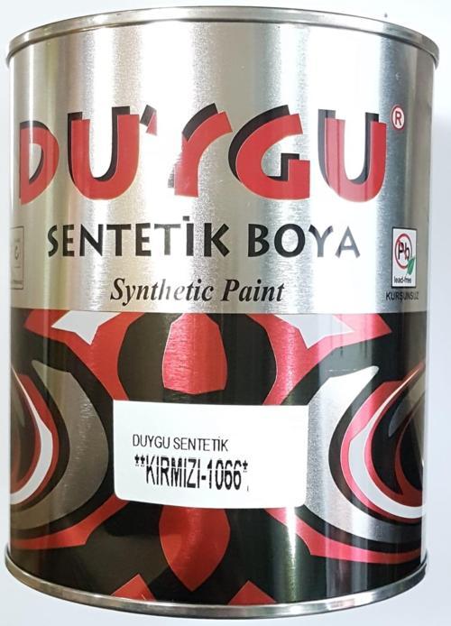 Duygu Sentetik KIRMIZI Boya GALON 2.850 Kg.