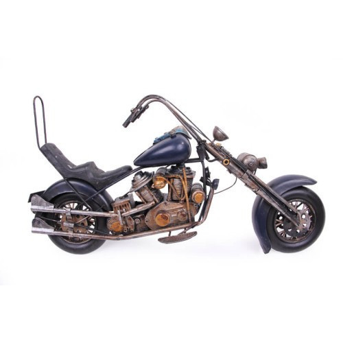 Dekoratif El Yapımı Metal Motorsiklet TdrTR