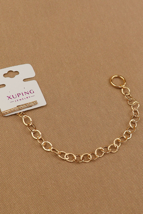 Xuping Bileklik - Vip Halka Zincir Xuping Bileklik Rose 17 Cm Yeni Sezon