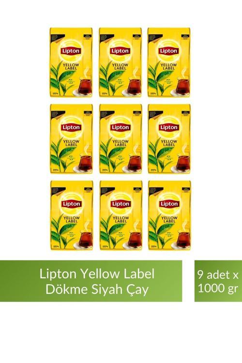 Yellow Label Dökme Siyah Çay 1000 gr x 9 Adet