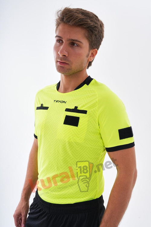 Hakem Forma, Kısa-Uzun Kol, F.Sarı 1018050-2Xl - Uzun Kol