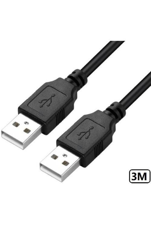 5250 Usb Uzatma Kablosu 3 Metre Uzatıcı Iki Ucu Erkek Erkek Uzatıcı
