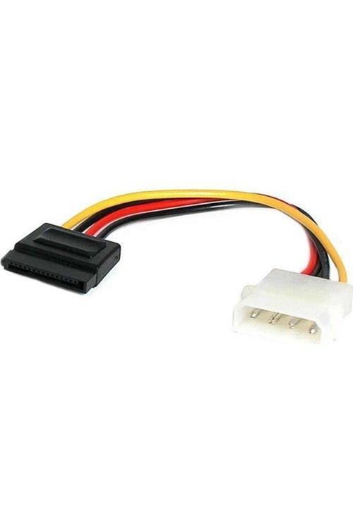 Molex Dişi - Sata Güç Dönüştürücü 15Cm Kablo (Dk-Cb-P101)