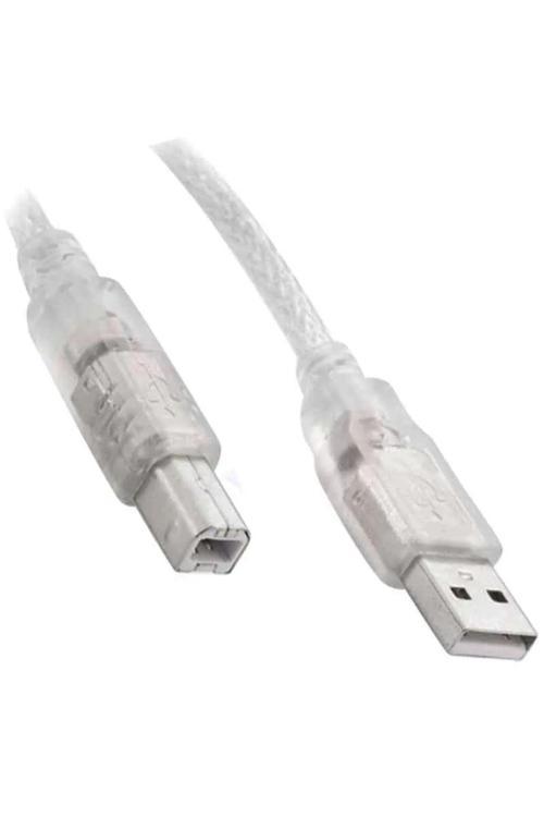 Usb Yazıcı Kablosu 5 Mt 2.0 Şeffaf Sl-U2005 * Ac-Up05 (0)