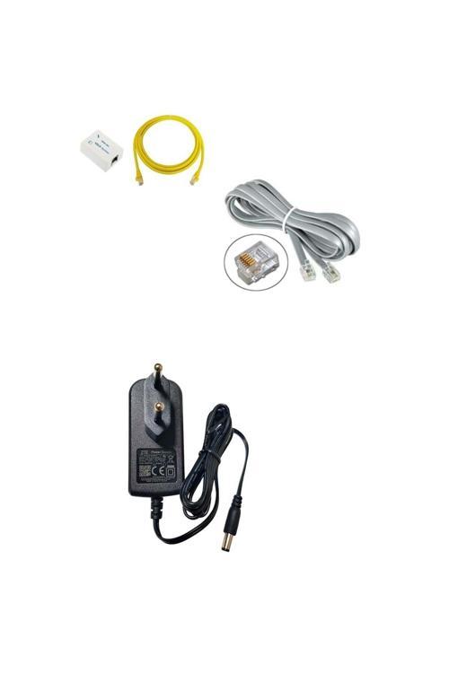 H168A-H168N Vdsl2/Modem Roter Adaptörü 12 V 1.5 A Kalın Uçlu