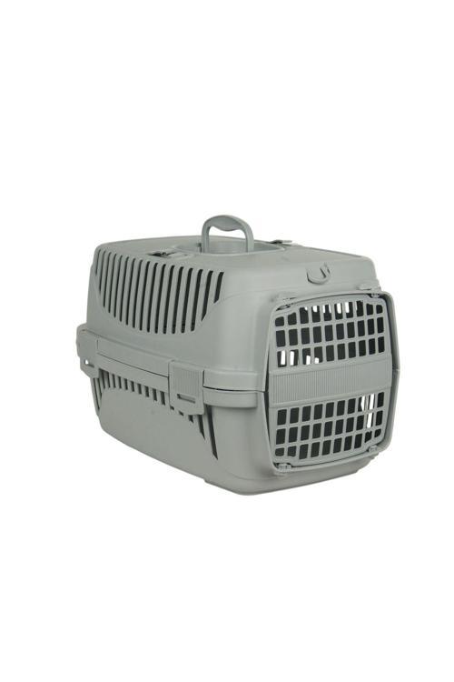 Hz-105 Kedi Köpek Evcil Hayvan Taşıma Çantası Box Büyük Boy Çok Fonksiyonlu Gri