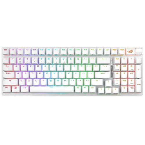 ROG Strix Scope II 96 NX Snow Switch Hot-Swap RGB Beyaz Kablosuz ENG-Q Mekanik Gaming Klavye