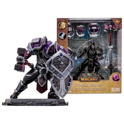 McFarlane - World of Warcraft - Human: Paladin/Warrior Figürü (Epic)