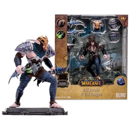 - World of Warcraft Elf: Druid/Rogue Figürü (Rare)