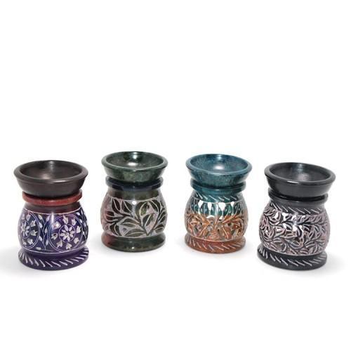 Büro Ev Ofis Kokusu için Obsidian Taşı Tarz Buhurdanlık