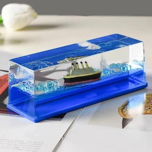 Büro Ev Ofis Dekoru için Hediyelik Batmaz Aşk Gemisi