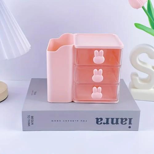 Büro Ev Ofis Düzeni için Masaüstü Çekmeceli Çok Amaçlı Organizer