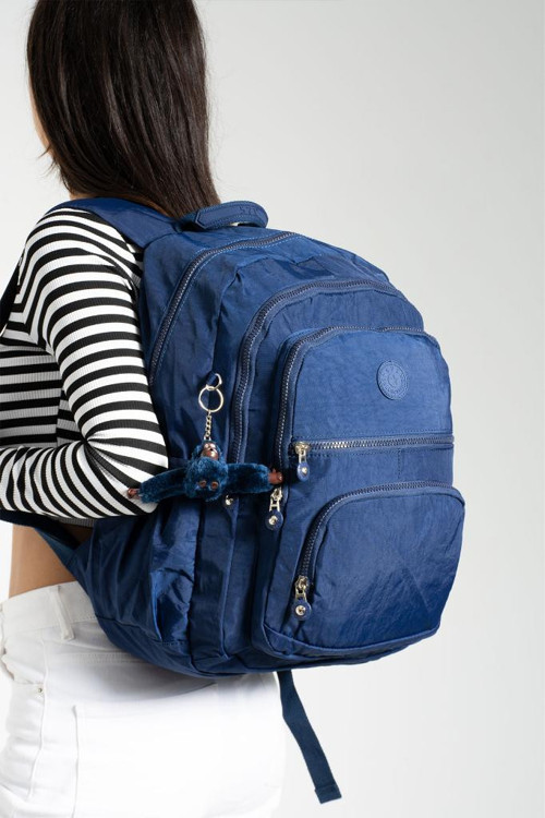 571 Collection Unisex Sırt Çantası Lise Üniversite Okul Çantası 45*30 Cm Hafif Klinkır Kumaş