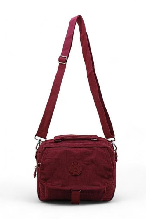 Elde Tutma Kadın Çapraz Askılı Postacı Çanta 571 Collection Kılinkır Kumaş 25*20 Cm Kapaklı Model