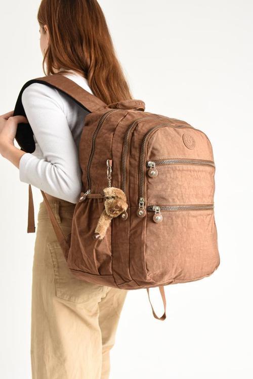 Okul Çantası Klinkır Kumaş Hafif Çok Cepli 571 Collection 45*30 Cm Unisex Sırt Çantası Su İtici
