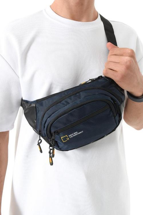 Erkek Bel Çantası Çok Cepli Free Bag Omuz Çantası Fonksiyonel Kullanım 20*12 Cm Mega Bag The Northwest