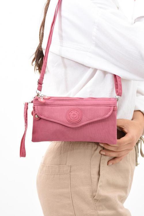 Mini Çapraz Çanta Cüzdan El Çantası Fonksiyonel Kullanım Postacı Omuz Çantası  22 Cm Genişlik