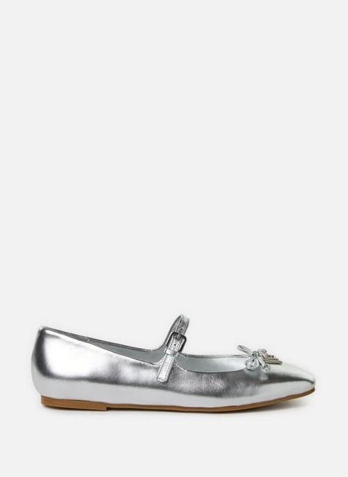 Kadın Kayra Gümüş Hakiki Deri Babet