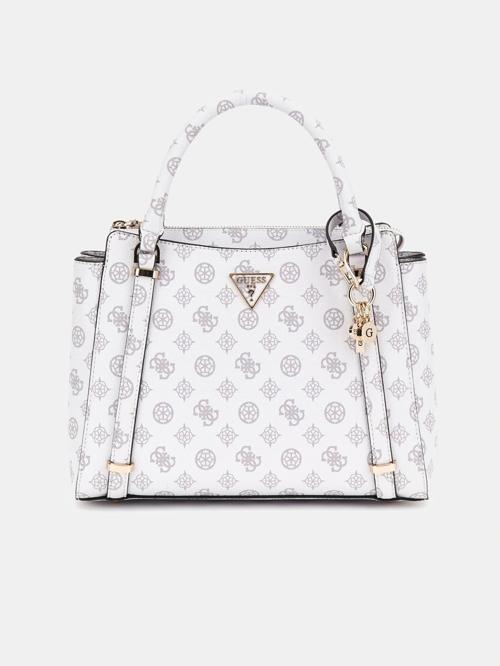 Kadın Beyaz Eco Erica İki Bölmeli Satchel Çanta