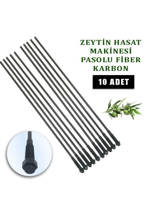 Minelli Zeytin Hasat Makinası Uyumlu Karbon Fiber Çubuk Pasolu 5 Mm. 10 Adet
