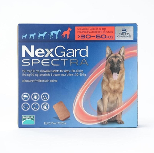 Nexgard Spectra XL (30-60 kg) Köpekler İçin 1 Kutu
