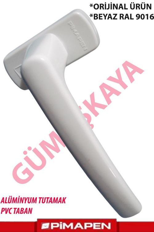 4 ADET-Pimapen® Marka Alüminyum Pencere Kolu (BEYAZ)