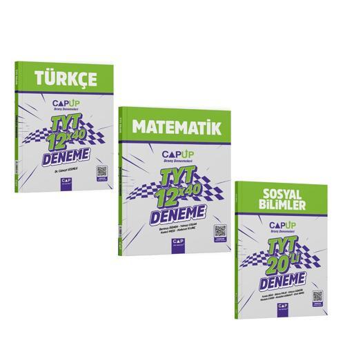 Çap Yayınları TYT Eşit Ağırlık Deneme Seti 3 Kitap