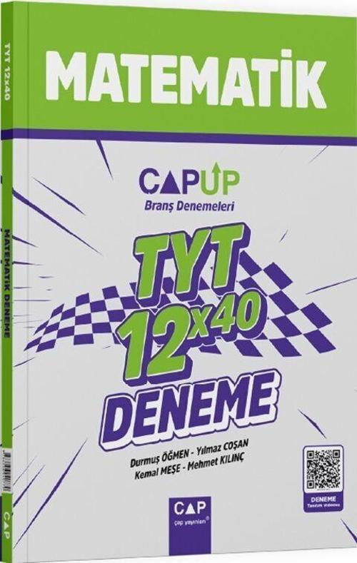 TYT Matematik 12 x 40 Up Deneme Çap Yayınları