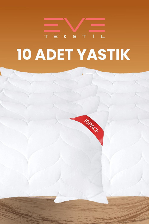 - 10 Adet Sapphire Plus Kapitone Yastık 50*70 Cm