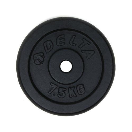 7,5 Kg x 2 Adet Siyah Döküm Plaka Çiftli Ağırlık Flanş