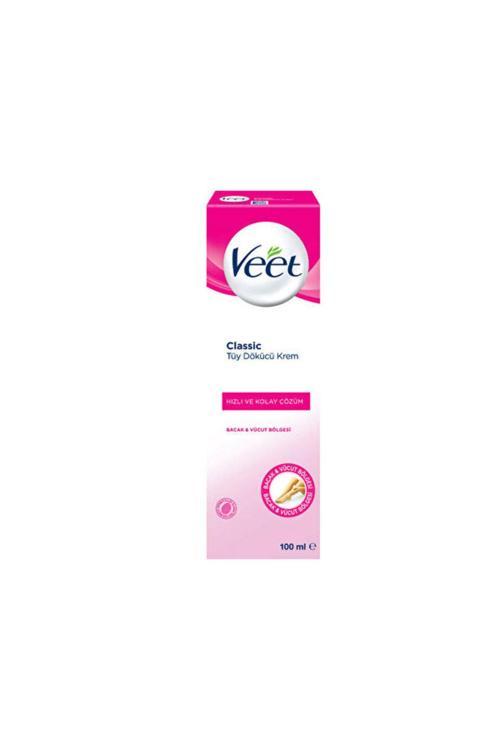 Normal Ciltler İçin Classic Tüy Dökücü Krem 100 ml
