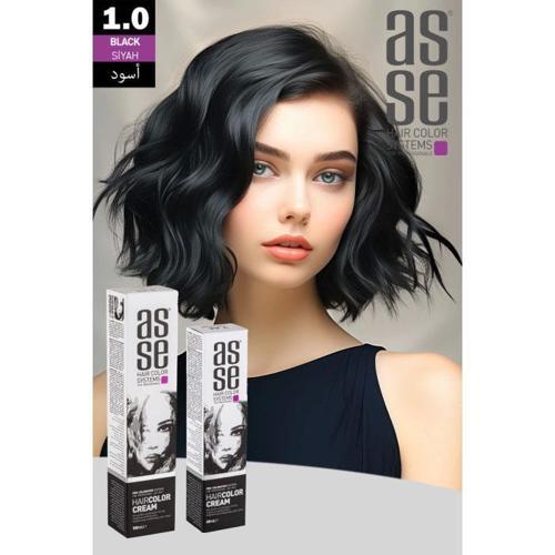 60 Ml Tüp Saç Boyası 1 Siyah + 50 Ml Oksidan Sıvısı