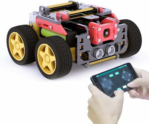 4WD Akıllı Robot Kiti - Raspberry Pi ile Uyumlu