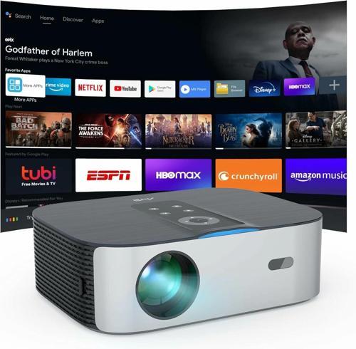 Play4 AutoFocus 5G WiFi Bluetooth Projektör 4K Destekli