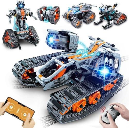 STEM Yapı Seti LED Işıklı - APP ve Uzaktan Kumandalı Arabalar