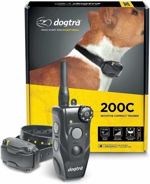 200C Su Geçirmez Tek Elle Kullanım Uzaktan Eğitim Köpek E-Yakası