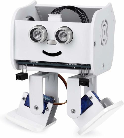 Penguin Bot İki Ayaklı Robot Kiti Uyumlu - Beyaz