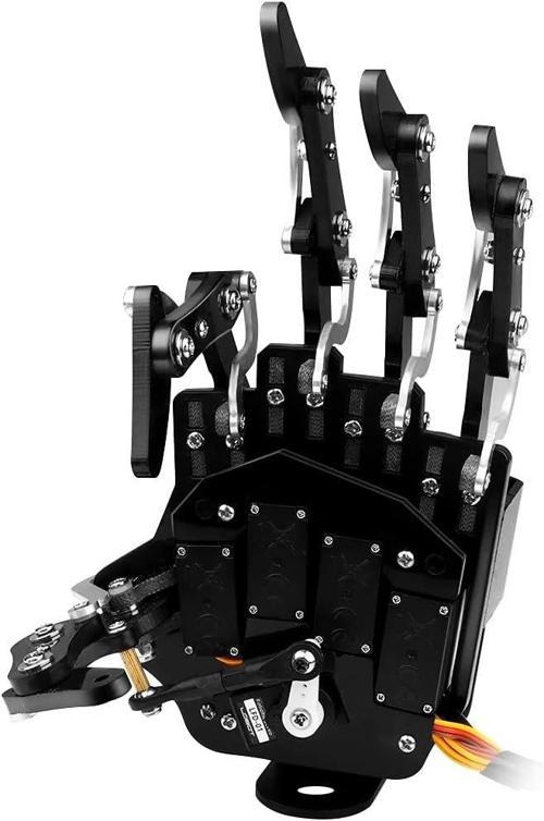 Robot El Beş Parmak Sadece Hareket Biyonik Robot - Sol El