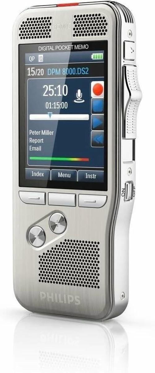 DPM-8000 Cradle ve Speechexec Pro Yazılımlı Profesyonel Dijital Not Alıcısı