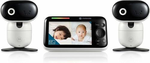 PIP1610 HD - 5 Inc Motorlu Video Bebek Monitörü, 2 Kamera