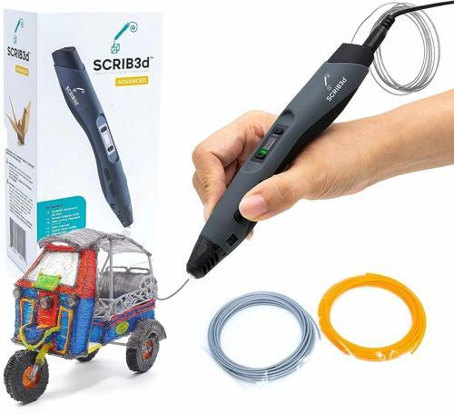 Gelişmiş 3D Baskı Kalemi - 20 Feet Filament, Şablon Kitabı