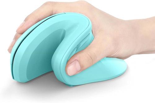 Ergonomik Kablosuz Dikey Mouse, Bluetooth 4.0+USB - Nane Yeşili