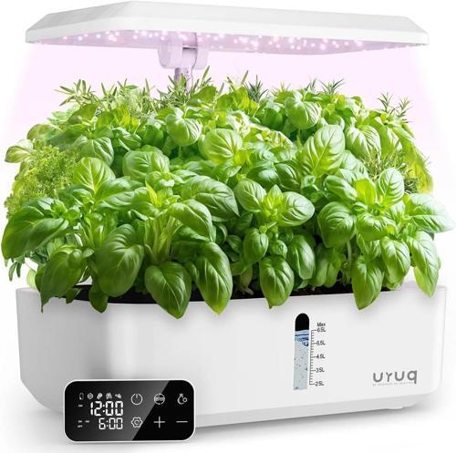 Topraksız Yetiştirme Sistemi - 12 Pods - Uzaktan Kumandalı - Beyaz