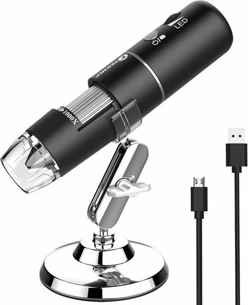 Kablosuz Dijital Mikroskop El Tipi USB HD 50x-1000x Büyütme
