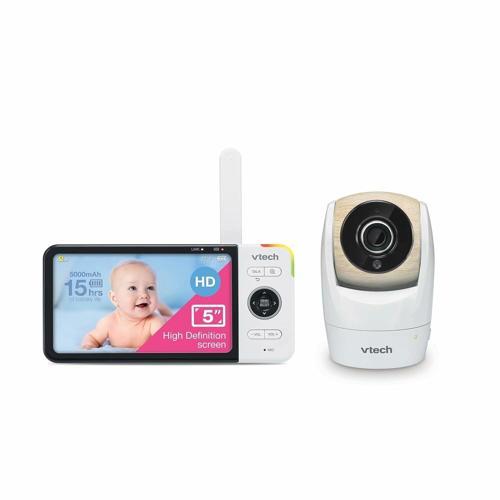 VM928HD Pil Destekli Bebek Monitörü - 15 Saat Video Yayını - 5 Inc