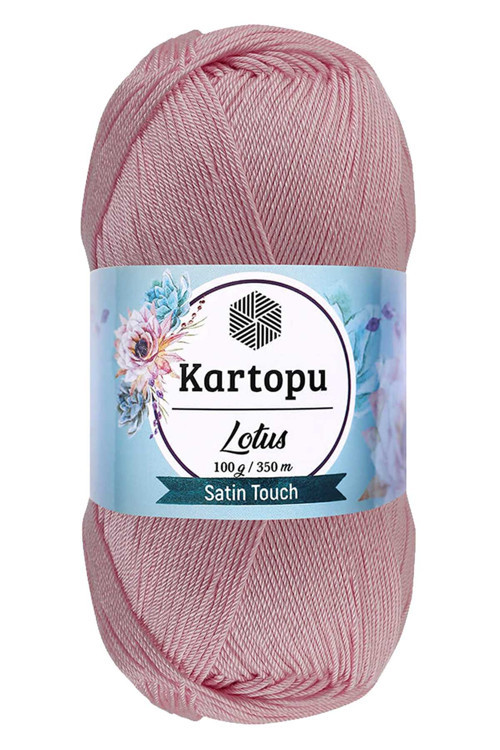1 Adet Lotus Bikini Büstiyer Bluz Örgü İpi K768 Açık Pembe