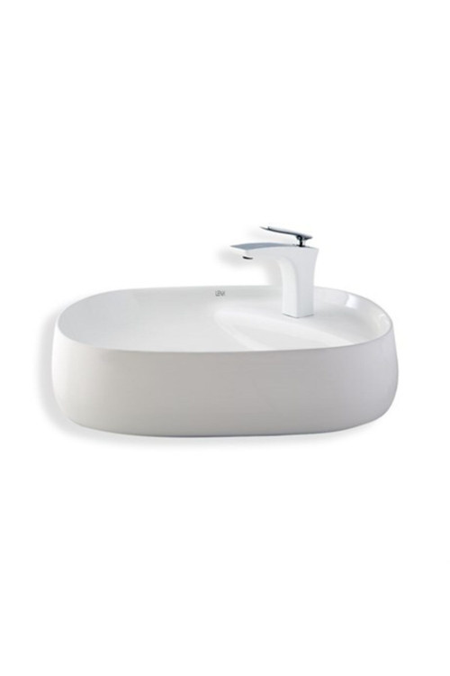 E-2109 Tezgah Üstü Porselen Lavabo