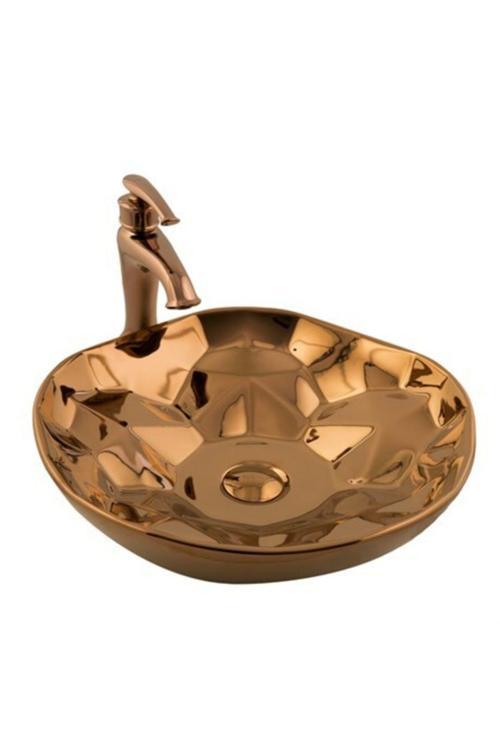 E-5006R Tezgah Üstü Porselen Lavabo
